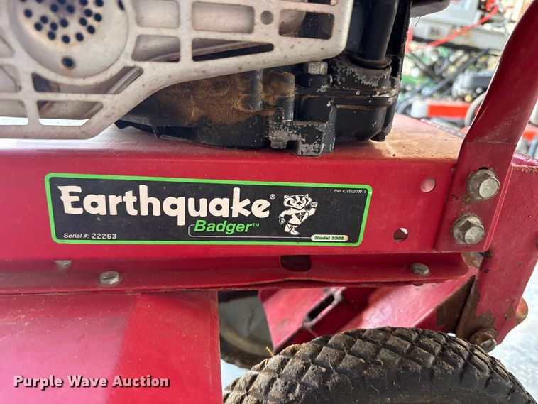 image for item EW4663 Earthquake Badger tiller