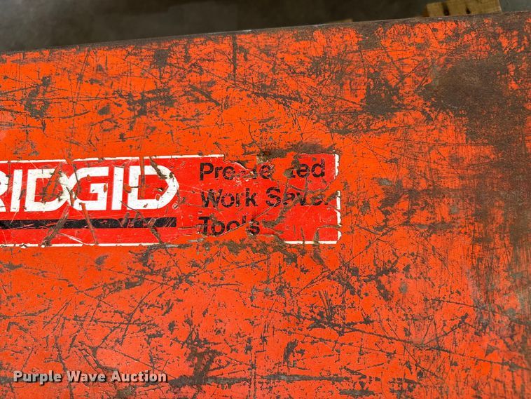 image for item EW4684 Ridgid pipe threader