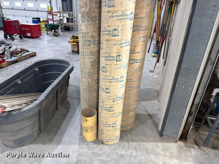 image for item FB6588 Concrete tube forms