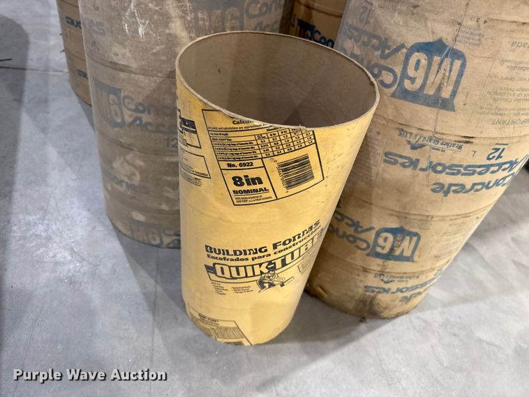 image for item FB6588 Concrete tube forms