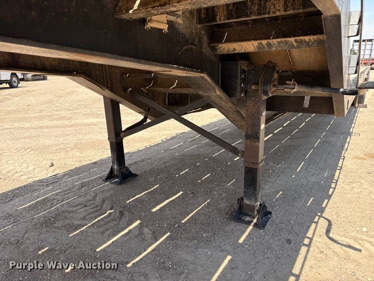 image for item GP9656 2018 Nuttall 350LB drop deck equipment trailer