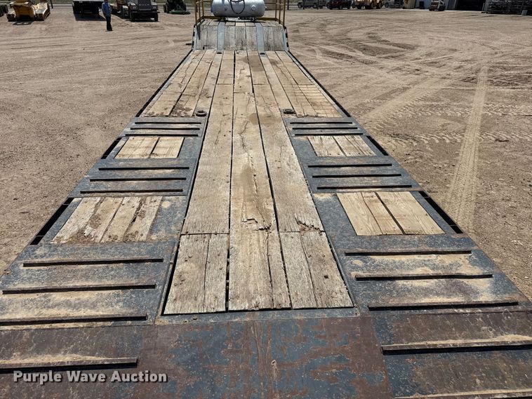 image for item GP9656 2018 Nuttall 350LB drop deck equipment trailer