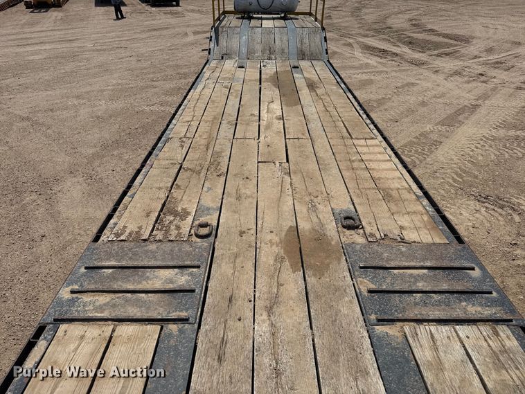 image for item GP9656 2018 Nuttall 350LB drop deck equipment trailer