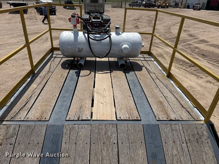 image for item GP9656 2018 Nuttall 350LB drop deck equipment trailer