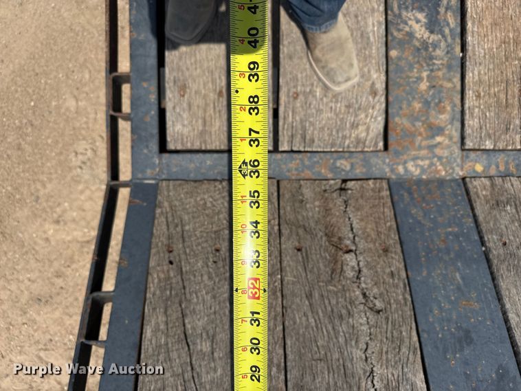 image for item GP9656 2018 Nuttall 350LB drop deck equipment trailer