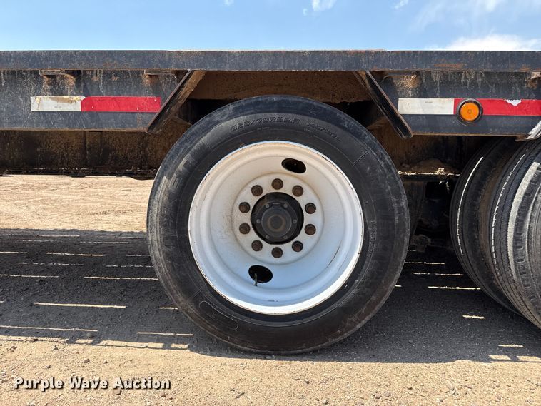 image for item GP9656 2018 Nuttall 350LB drop deck equipment trailer