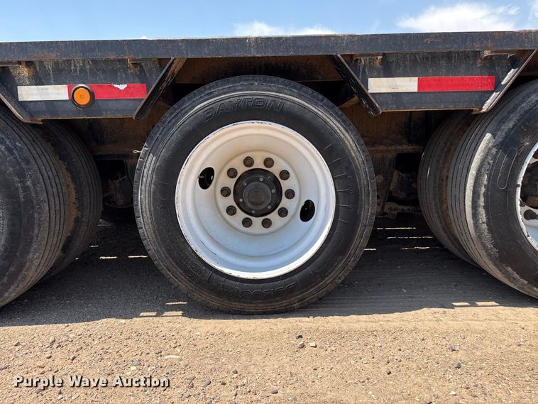 image for item GP9656 2018 Nuttall 350LB drop deck equipment trailer