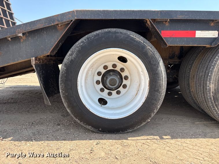 image for item GP9656 2018 Nuttall 350LB drop deck equipment trailer