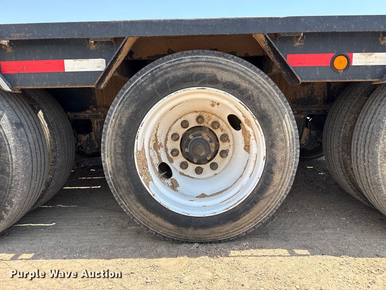 image for item GP9656 2018 Nuttall 350LB drop deck equipment trailer