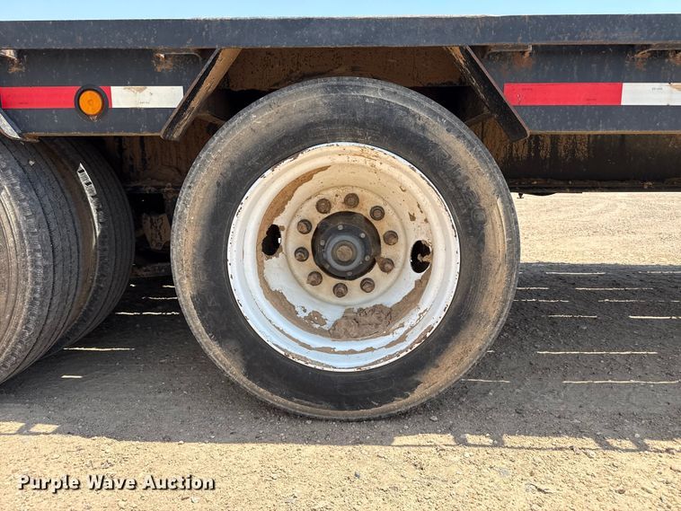 image for item GP9656 2018 Nuttall 350LB drop deck equipment trailer