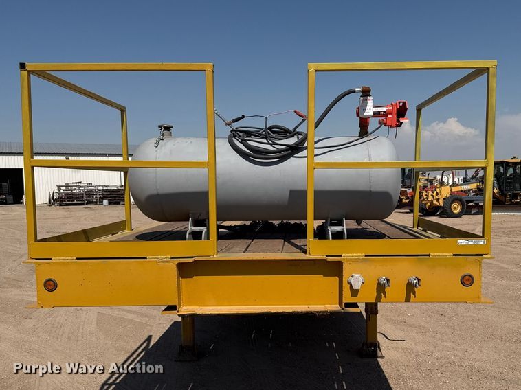 image for item GP9657 2017 Overbilt drop deck equipment trailer
