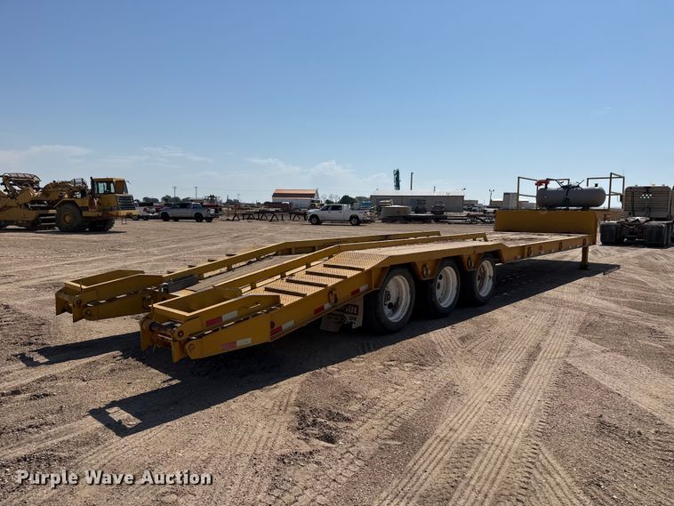image for item GP9657 2017 Overbilt drop deck equipment trailer