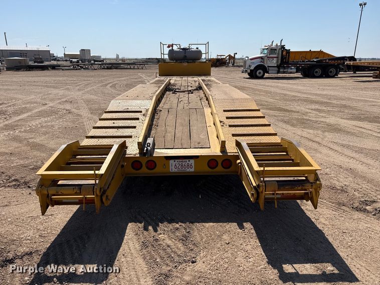 image for item GP9657 2017 Overbilt drop deck equipment trailer