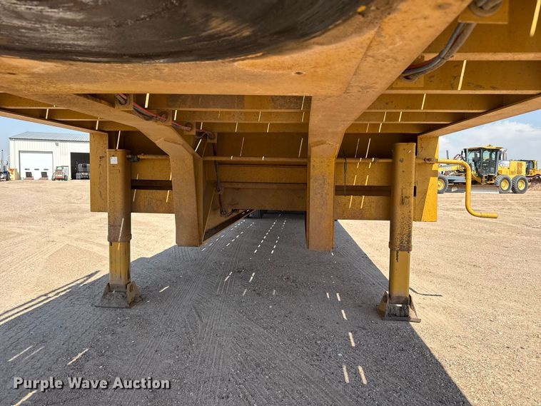 image for item GP9657 2017 Overbilt drop deck equipment trailer