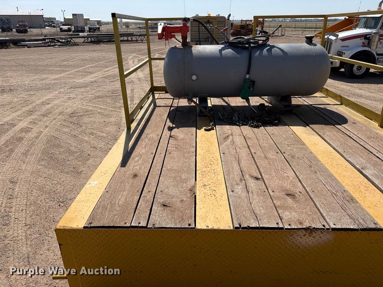 image for item GP9657 2017 Overbilt drop deck equipment trailer