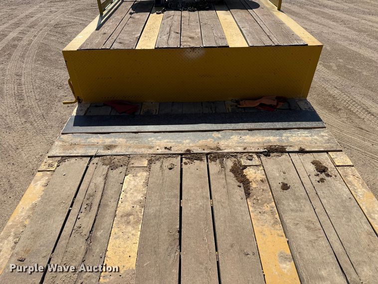 image for item GP9657 2017 Overbilt drop deck equipment trailer