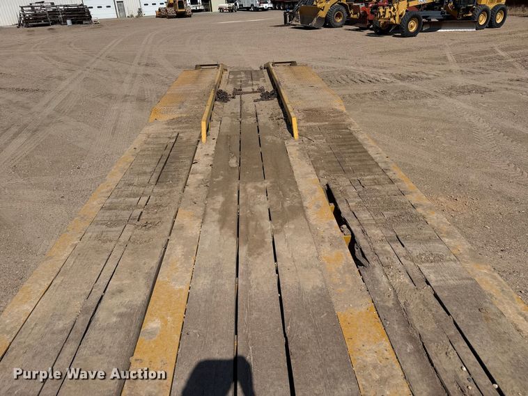 image for item GP9657 2017 Overbilt drop deck equipment trailer