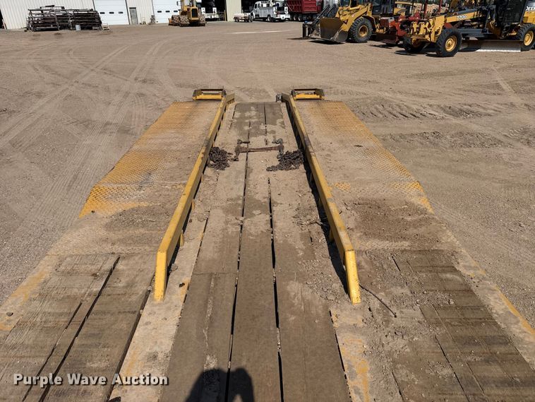 image for item GP9657 2017 Overbilt drop deck equipment trailer