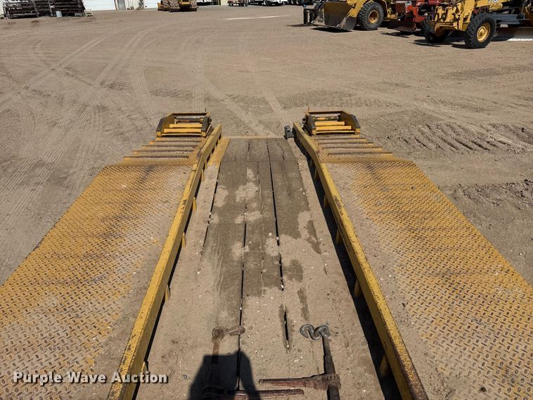 image for item GP9657 2017 Overbilt drop deck equipment trailer