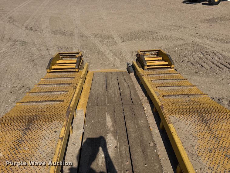 image for item GP9657 2017 Overbilt drop deck equipment trailer