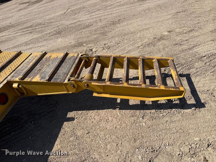 image for item GP9657 2017 Overbilt drop deck equipment trailer
