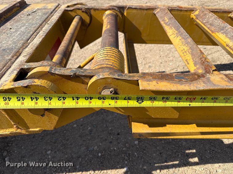image for item GP9657 2017 Overbilt drop deck equipment trailer