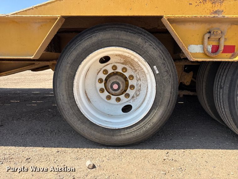 image for item GP9657 2017 Overbilt drop deck equipment trailer