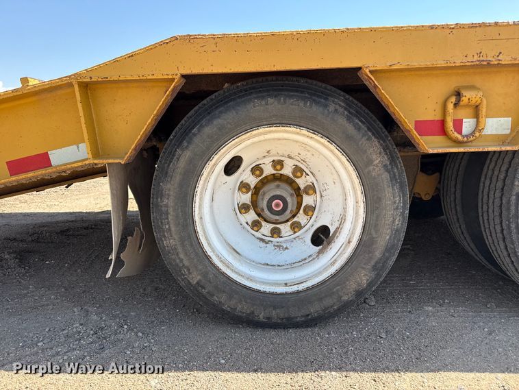 image for item GP9657 2017 Overbilt drop deck equipment trailer