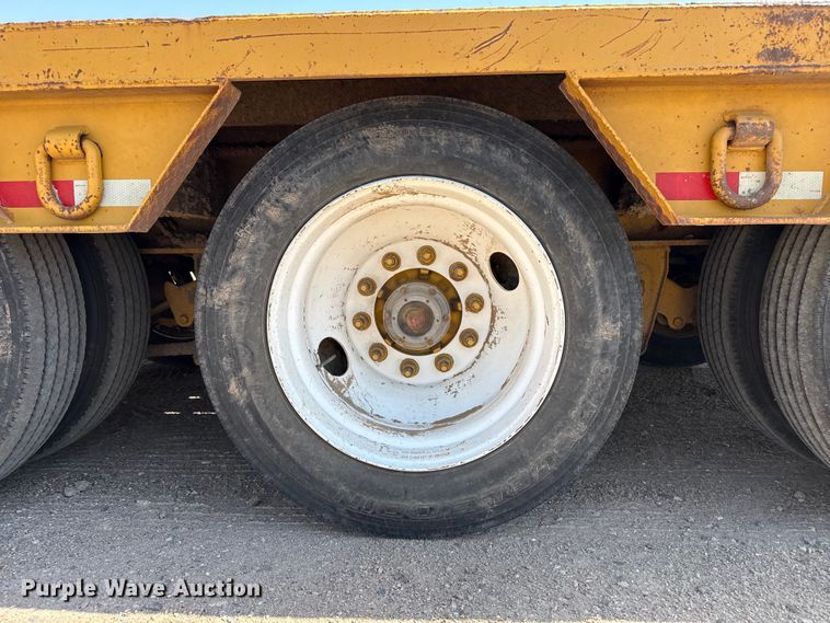 image for item GP9657 2017 Overbilt drop deck equipment trailer