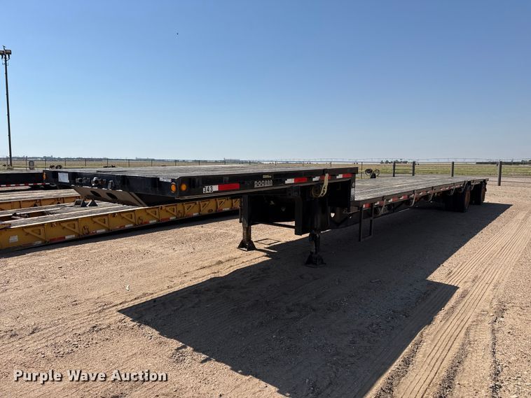 image for item GP9658 2008 Doonan 532DB-14A drop deck trailer