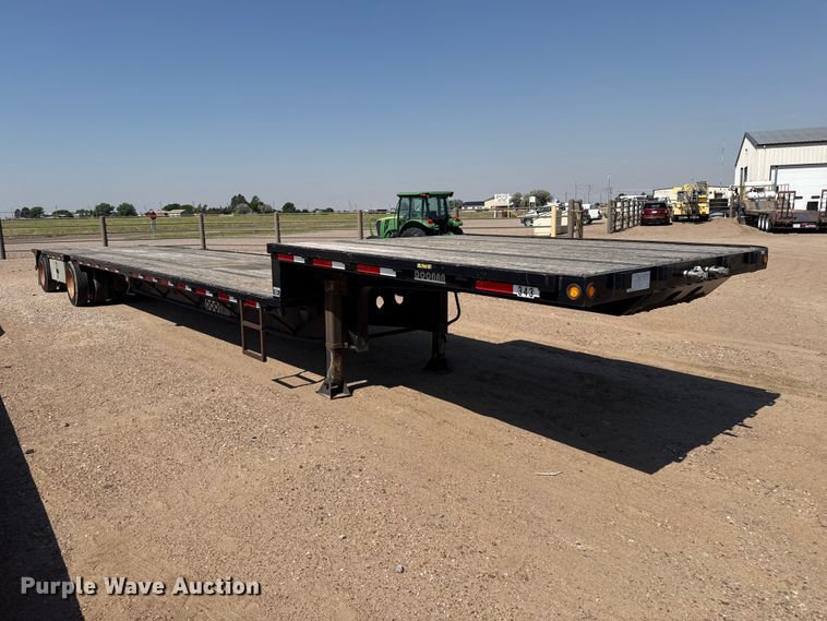 image for item GP9658 2008 Doonan 532DB-14A drop deck trailer