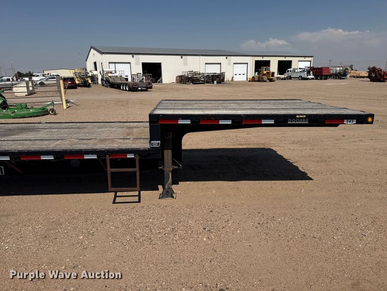 image for item GP9658 2008 Doonan 532DB-14A drop deck trailer