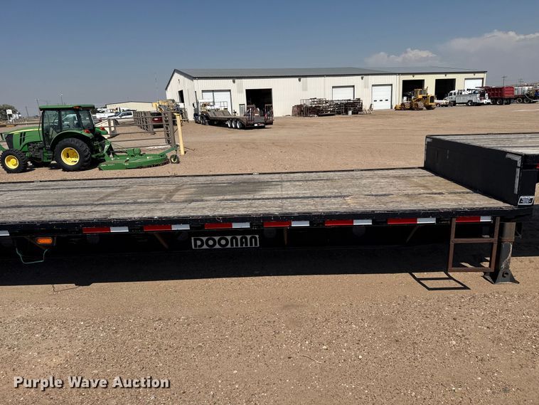 image for item GP9658 2008 Doonan 532DB-14A drop deck trailer
