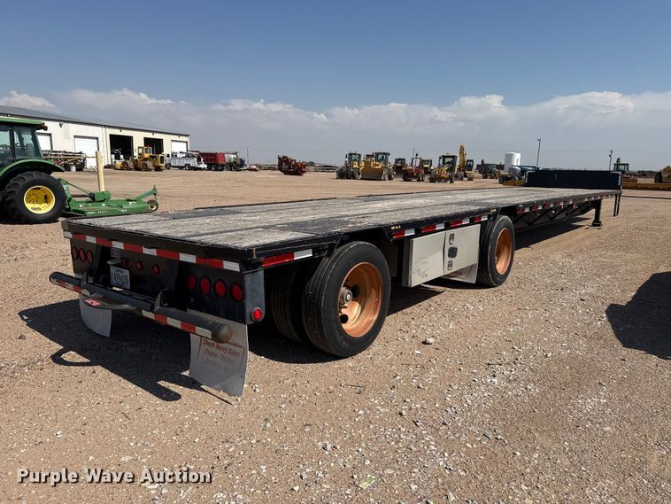 image for item GP9658 2008 Doonan 532DB-14A drop deck trailer