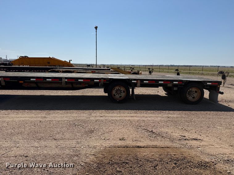 image for item GP9658 2008 Doonan 532DB-14A drop deck trailer