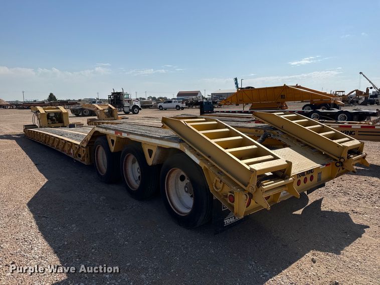 image for item GP9659 2002 Trail King TK110HDG-513 lowboy equipment trailer