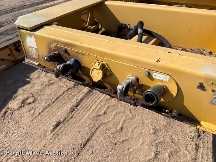 image for item GP9659 2002 Trail King TK110HDG-513 lowboy equipment trailer