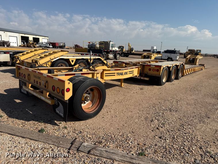 image for item GP9660 1999 Trail King TK110HDG-533 lowboy equipment trailer
