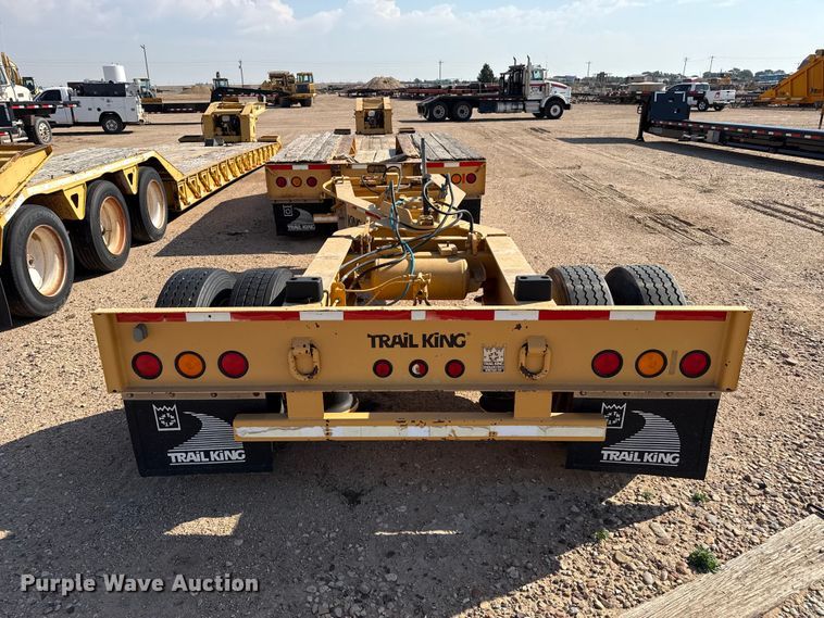 image for item GP9660 1999 Trail King TK110HDG-533 lowboy equipment trailer