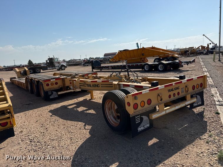 image for item GP9660 1999 Trail King TK110HDG-533 lowboy equipment trailer