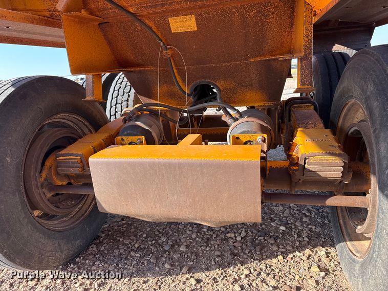 image for item GP9662 1991 Ranch Mfg bottom dump trailer