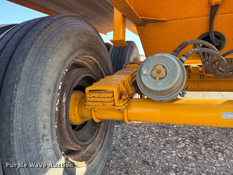 image for item GP9662 1991 Ranch Mfg bottom dump trailer