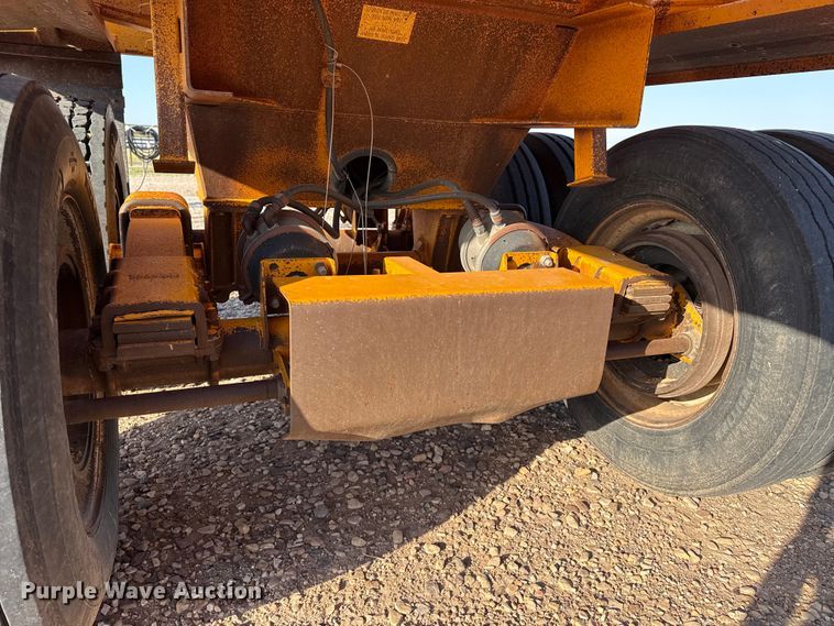 image for item GP9662 1991 Ranch Mfg bottom dump trailer