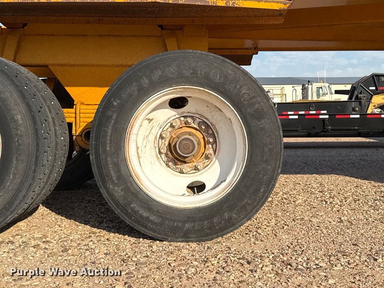 image for item GP9662 1991 Ranch Mfg bottom dump trailer
