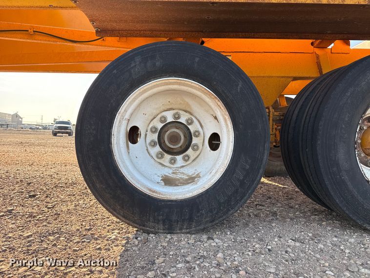image for item GP9662 1991 Ranch Mfg bottom dump trailer