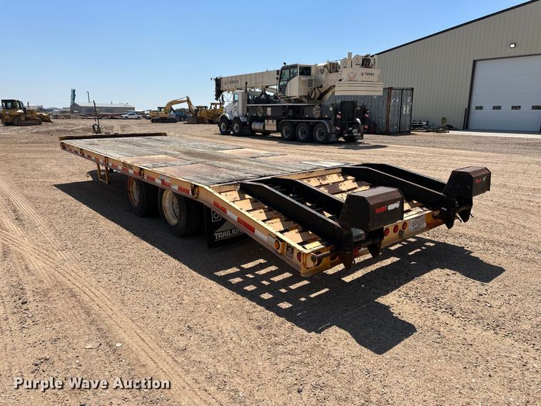 image for item GP9663 2007 Trail King Industries TK 40LP equipment trailer