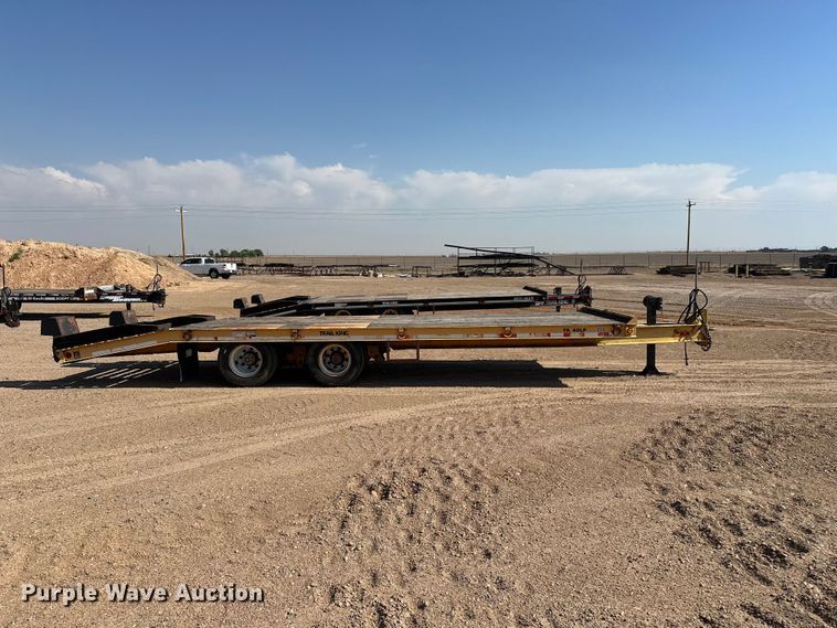 image for item GP9664 2007 Trail King Industries TK40LP equipment trailer