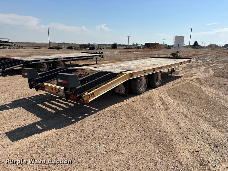 image for item GP9664 2007 Trail King Industries TK40LP equipment trailer