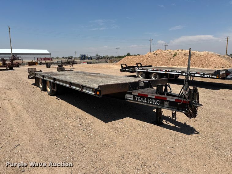 image for item GP9665 2006 Trail King Industries TK 40LP equipment trailer