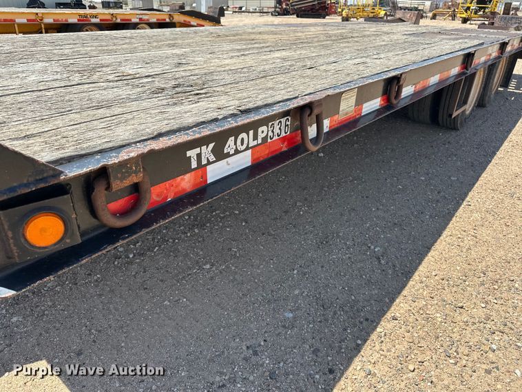 image for item GP9665 2006 Trail King Industries TK 40LP equipment trailer